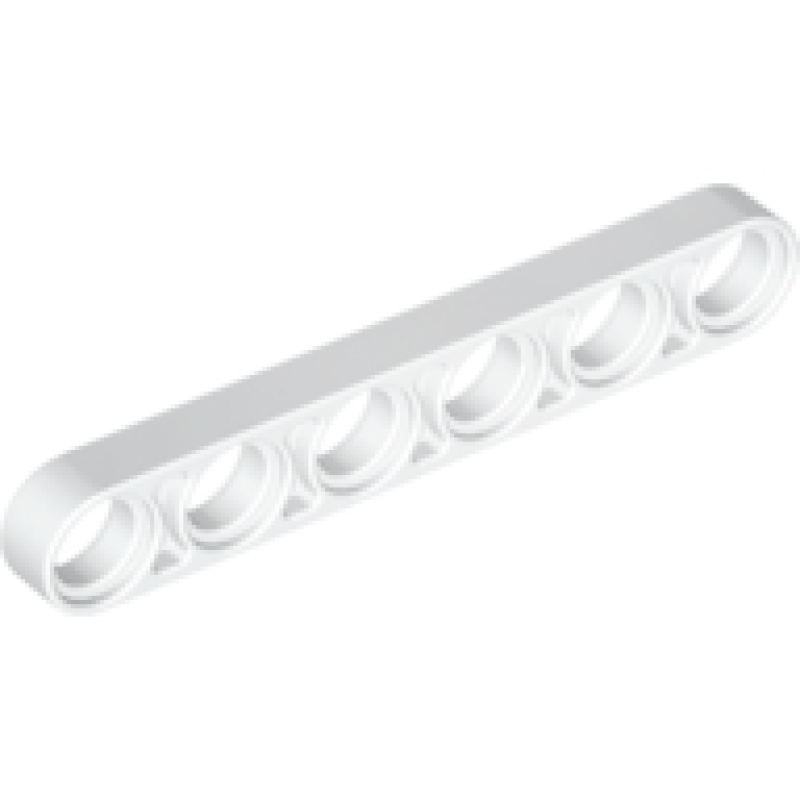 Technic, Hefbalk Dun 1x6 White
